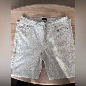 NYDJ paisley ankle pants